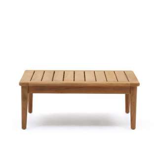 Couchtisch Teak Holz Outdoor quadratischer Tischplatte