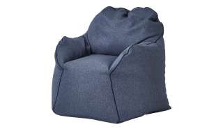 Sitzsack-Sessel  Tedd ¦ blau ¦ Maße (cm): B: 85 H: 70 T: 80 Polstermöbel > Hocker > Sitzsäcke - Höffner