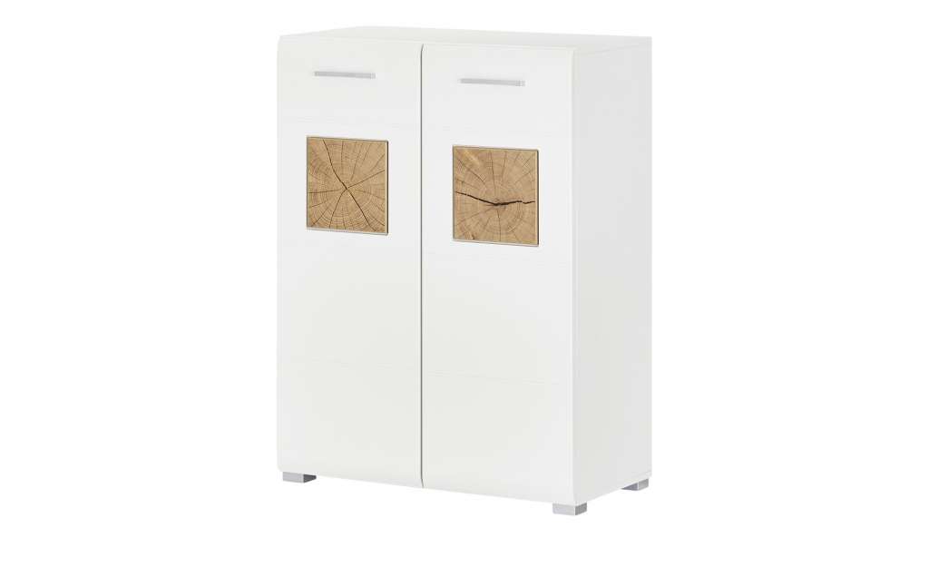 Schuhschrank  Cortina ¦ weiß ¦ Maße (cm): B: 80 H: 108 T: 40 Garderoben & Kleiderstangen > Schuhschränke - Höffner