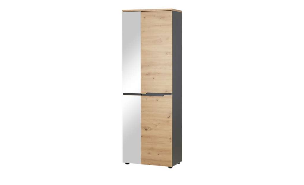 Garderobenschrank  Vesio ¦ holzfarben ¦ Maße (cm): B: 65 H: 192 T: 38 Schränke > Dielenschränke - Höffner