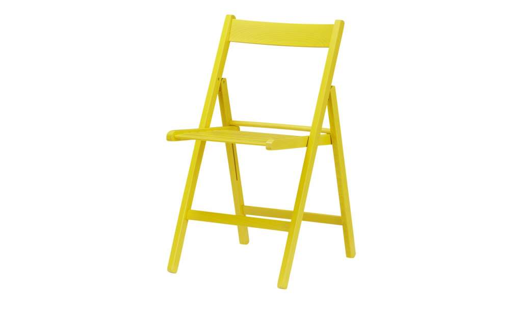Klappstuhl  Sven ¦ gelb ¦ Maße (cm): B: 45 H: 79 T: 50 Stühle > Klappstühle - Höffner