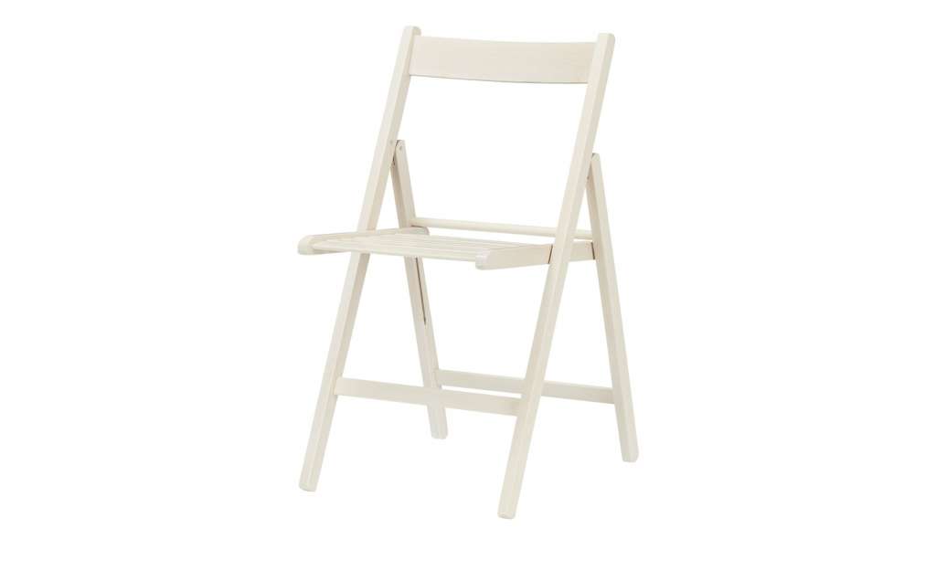 Klappstuhl  Sven ¦ weiß ¦ Maße (cm): B: 45 H: 79 T: 50 Stühle > Klappstühle - Höffner