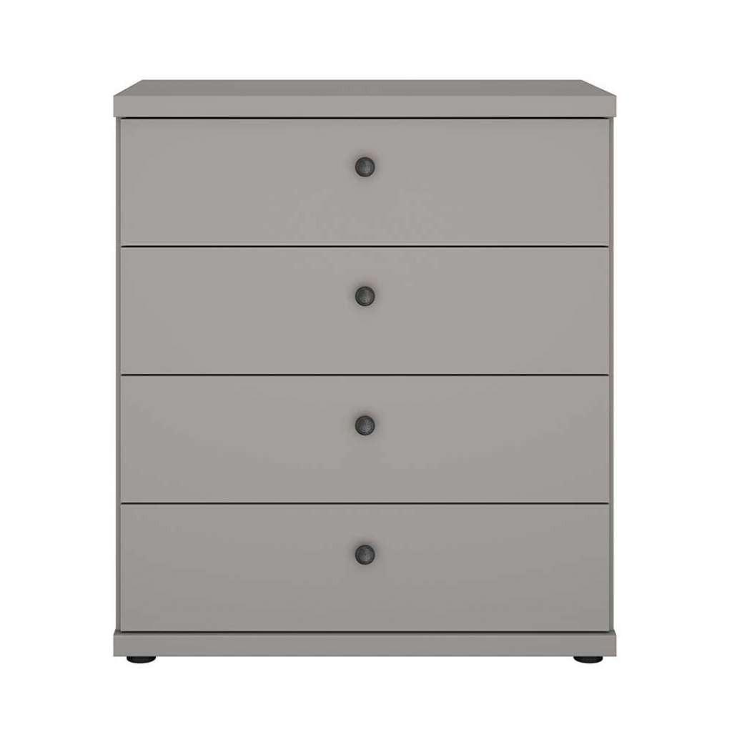 Schubladenkomode in Hellgrau Landhaus 86 cm hoch - 75 cm breit