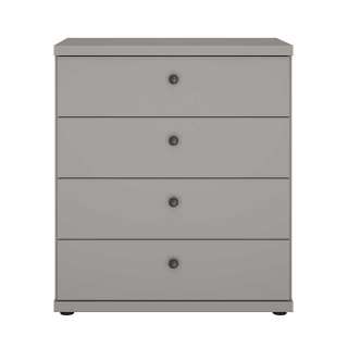 Schubladenkomode in Hellgrau Landhaus 86 cm hoch - 75 cm breit