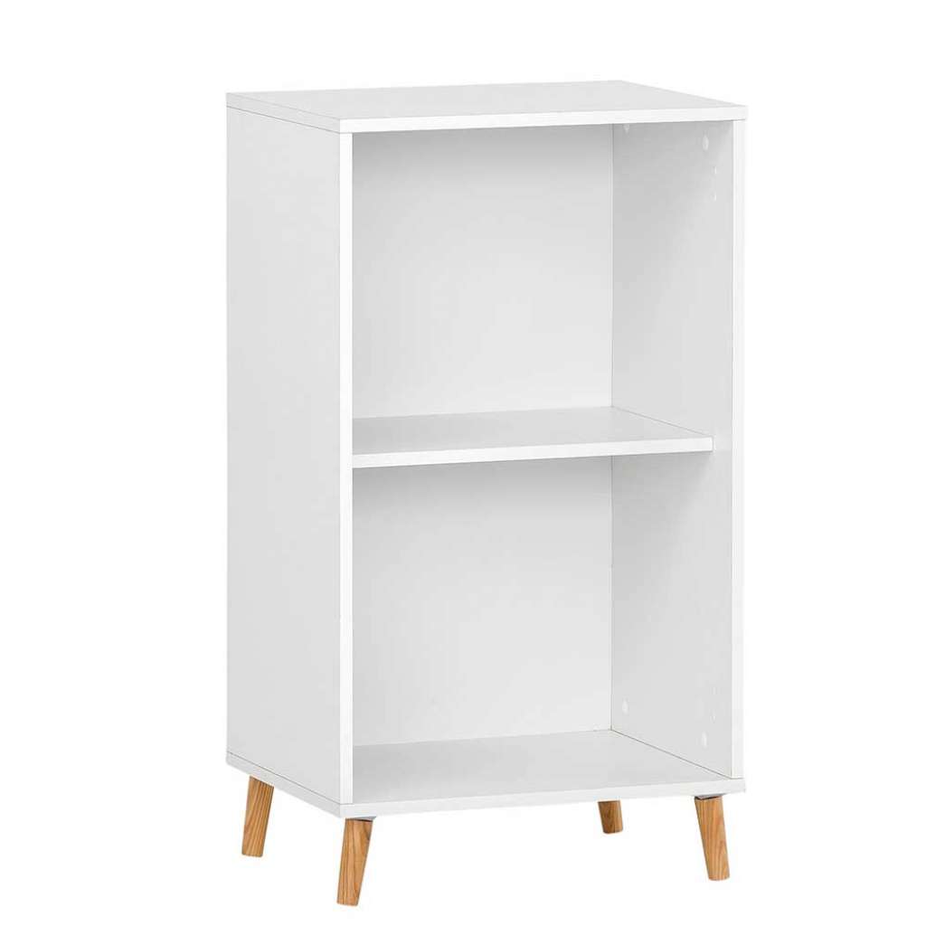 Ordnerregal weiß Made in Germany Gestell aus Holz