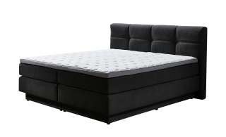 uno Boxspringbett  Portage ¦ grau ¦ Maße (cm): B: 188 H: 112 Betten > Boxspringbetten > Boxspringbetten 180x200 - Höffner