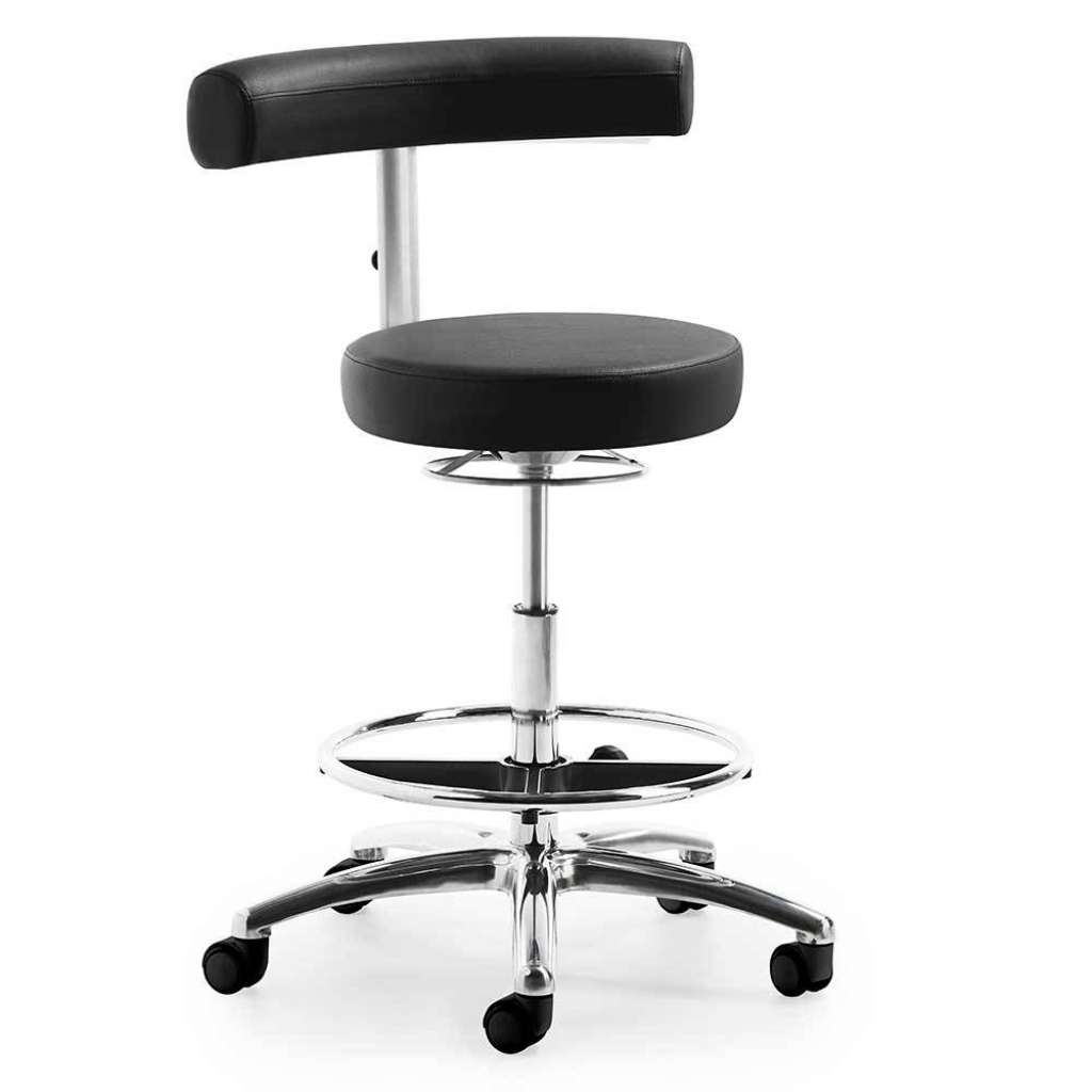 Drehstuhl mit Armablage in modernem Design Gasdruck höhenverstellbar