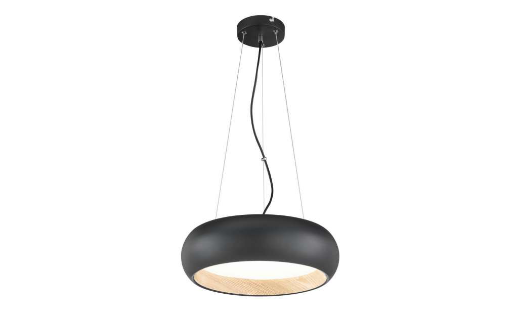 SCHÖNER WOHNEN Kollektion Pendelleuchte ¦ schwarz ¦ Maße (cm): B: 40 H: 150 T: 40 Lampen & Leuchten > LED-Leuchten > LED-Pendelleuchten - Höffner