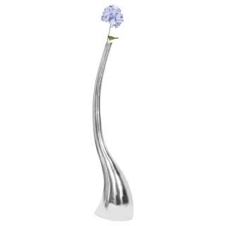 XL Bodenvase Aluminium Metall 124 cm hoch modernem Design