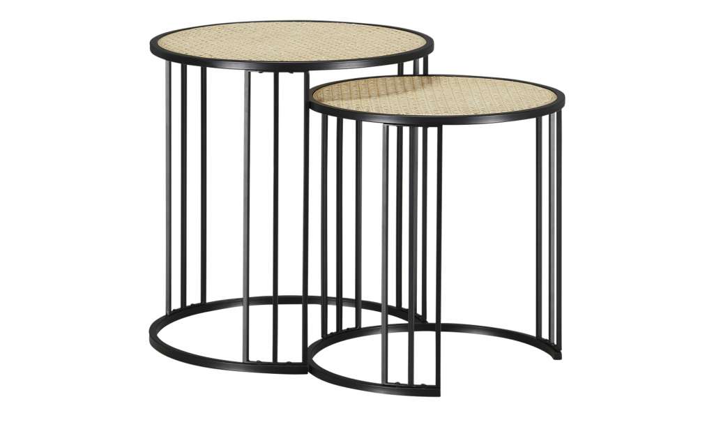 Beistelltisch 2er Set  Vienna Premium ¦ holzfarben ¦ Maße (cm): H: 47  Ø: 45 Tische > Beistelltische > Beistelltische ohne Rollen - Höffner