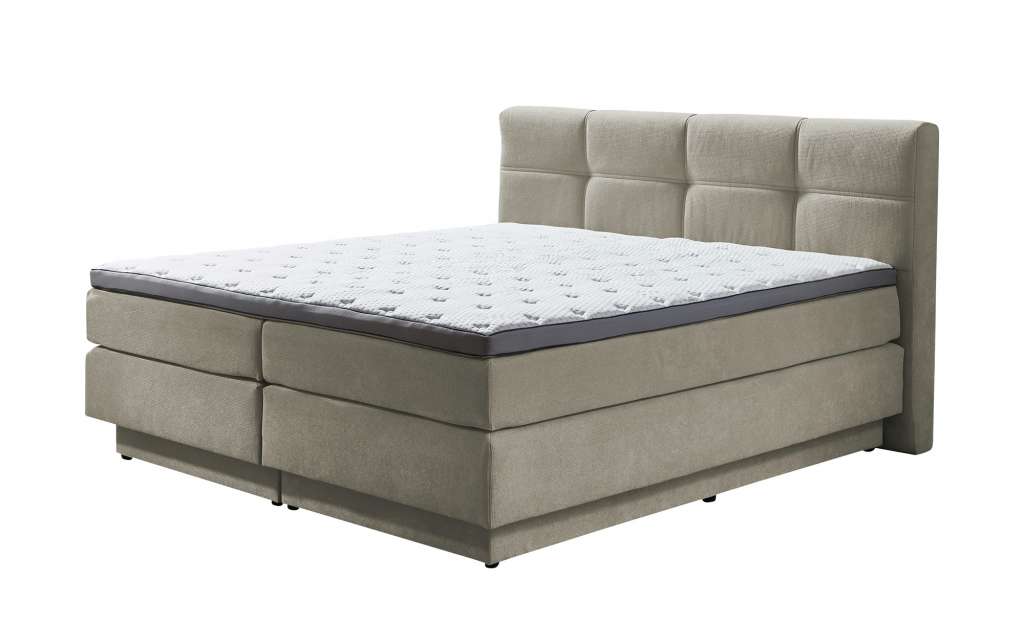 uno Boxspringbett  Portage ¦ creme ¦ Maße (cm): B: 188 H: 112 Betten > Boxspringbetten > Boxspringbetten 180x200 - Höffner