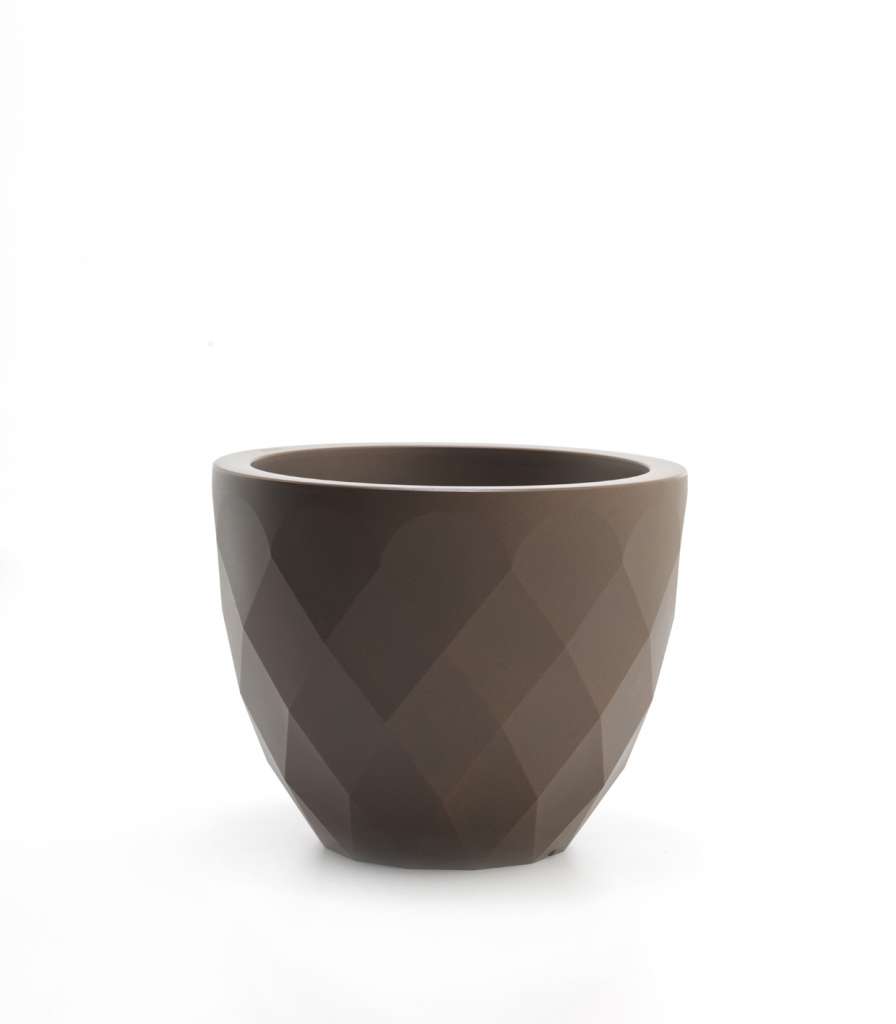 Vondom - VASES Blumentopf klein - bronze - Ø 14 x 12 cm - Basic - outdoor