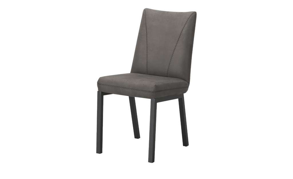 Polsterstuhl  Soras ¦ grau ¦ Maße (cm): B: 45 H: 89 T: 62 Stühle > Esszimmerstühle > Esszimmerstühle ohne Armlehnen - Höffner
