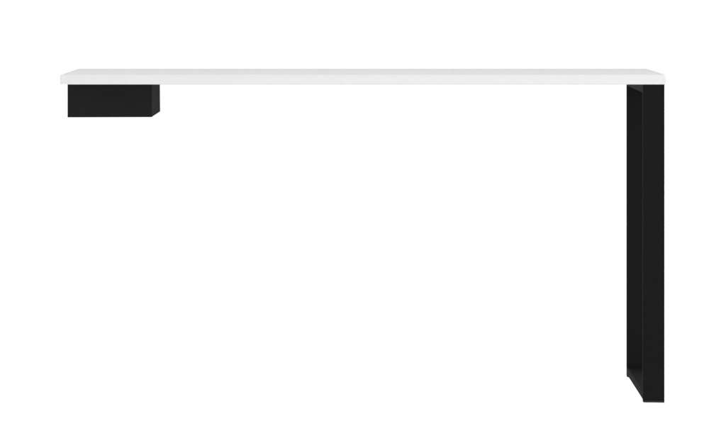 Schreibtischverlängerung  Marlow ¦ weiß ¦ Maße (cm): B: 140 H: 76 T: 60 Kindermöbel > Kinderschreibtische - Höffner