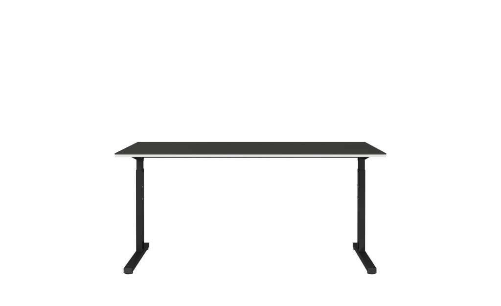 Schreibtisch ¦ grau ¦ Maße (cm): B: 160 H: 80 Tische > Schreibtische - Höffner