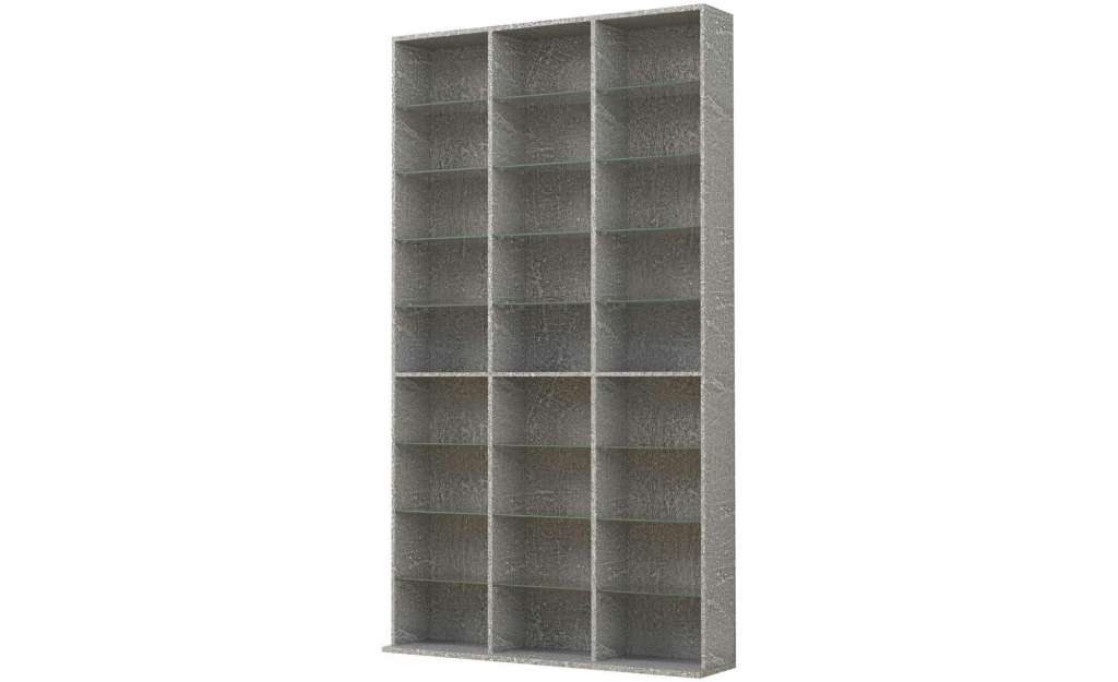 Standregal ¦ grau ¦ Maße (cm): B: 102 H: 181,1 Regale > Bücherregale - Höffner