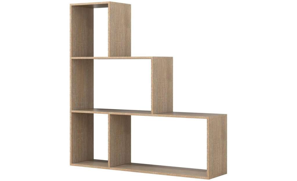 Treppenregal ¦ holzfarben ¦ Maße (cm): B: 117 H: 123 Regale > Bücherregale - Höffner