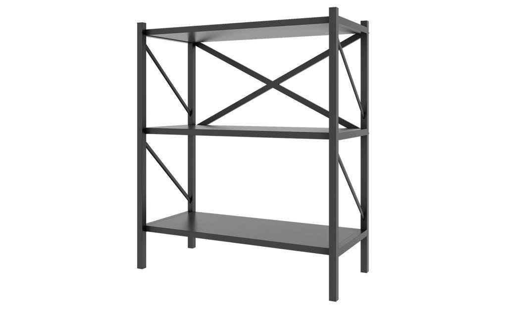 Standregal ¦ grau ¦ Maße (cm): B: 66 H: 85 Regale > Bücherregale - Höffner