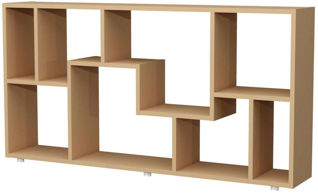 Standregal ¦ weiß ¦ Maße (cm): B: 116 H: 58 Regale > Bücherregale - Höffner