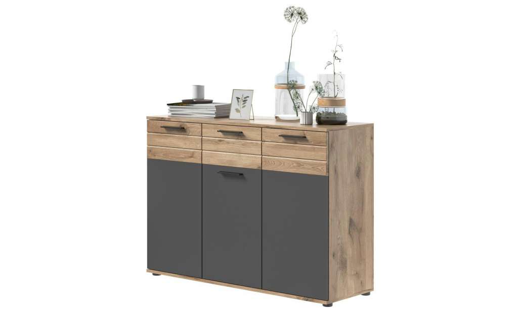 Kommode ¦ grau ¦ Maße (cm): B: 120 H: 87 Kommoden & Sideboards > Kommoden - Höffner