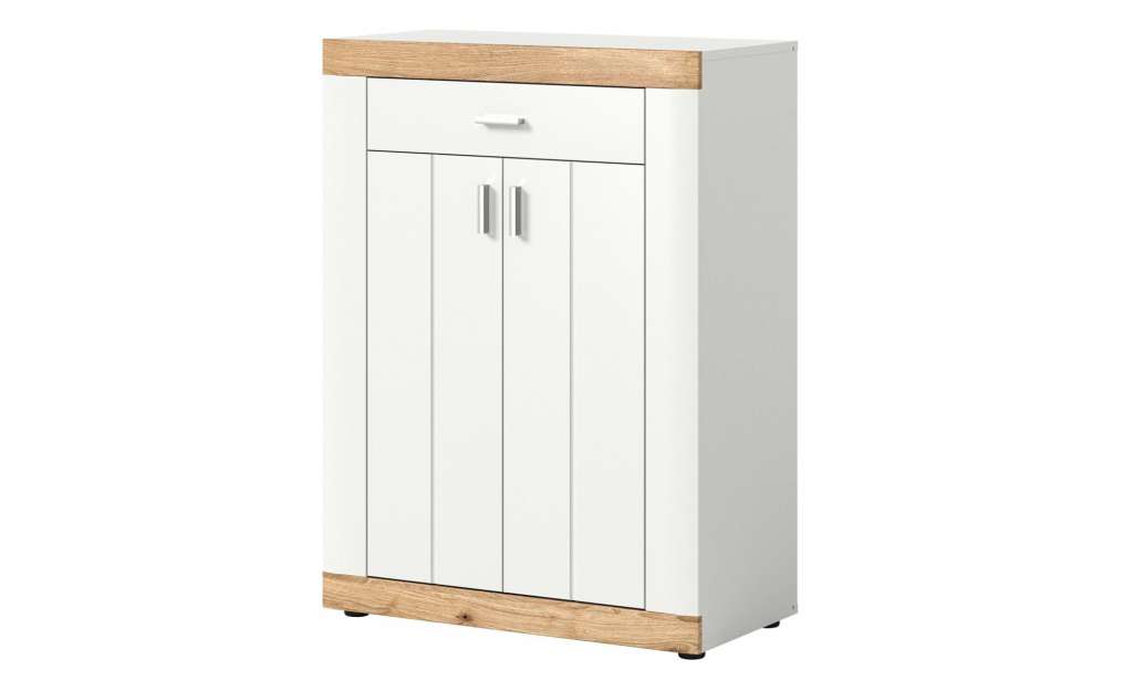 Schuhkommode ¦ weiß ¦ Maße (cm): B: 73 H: 104 Schränke > Schuhschränke - Höffner