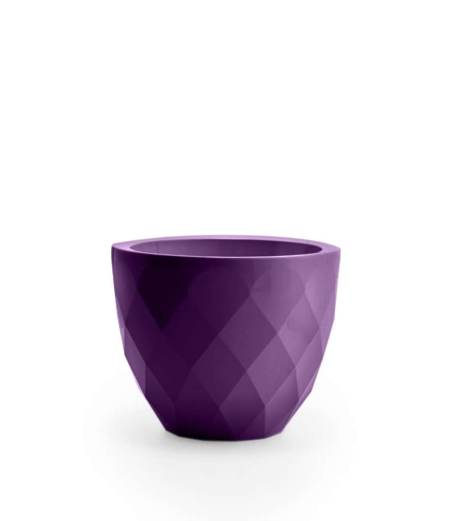 Vondom - VASES Blumentopf klein - pflaume - Ø 14 x 12 cm - Basic - outdoor