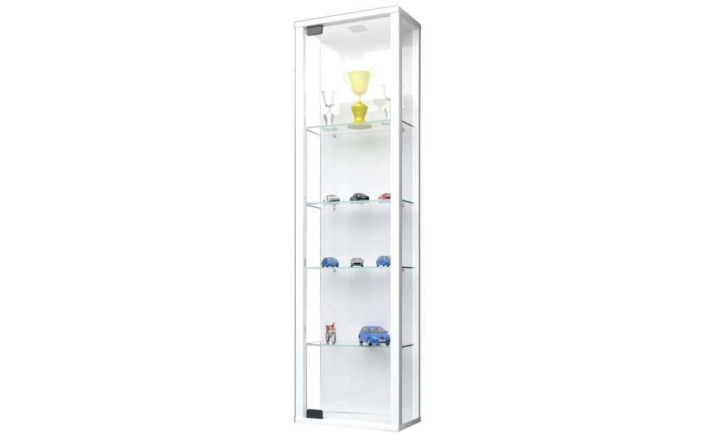 Hängevitrine ¦ weiß ¦ Maße (cm): B: 33 H: 113 Kommoden & Sideboards > Vitrinen - Höffner