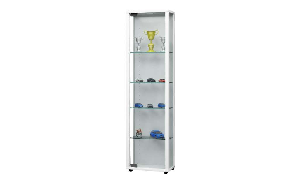 Vitrine ¦ weiß ¦ Maße (cm): B: 33 H: 113 Kommoden & Sideboards > Vitrinen - Höffner
