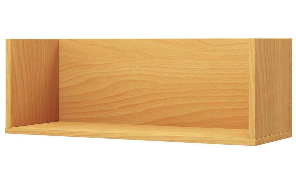 Wandregal ¦ holzfarben ¦ Maße (cm): B: 70,2 H: 25 Regale > Bücherregale - Höffner