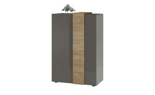 Highboard  Potano ¦ grau ¦ Maße (cm): B: 78 H: 116 T: 44 Kommoden & Sideboards > Highboards - Höffner