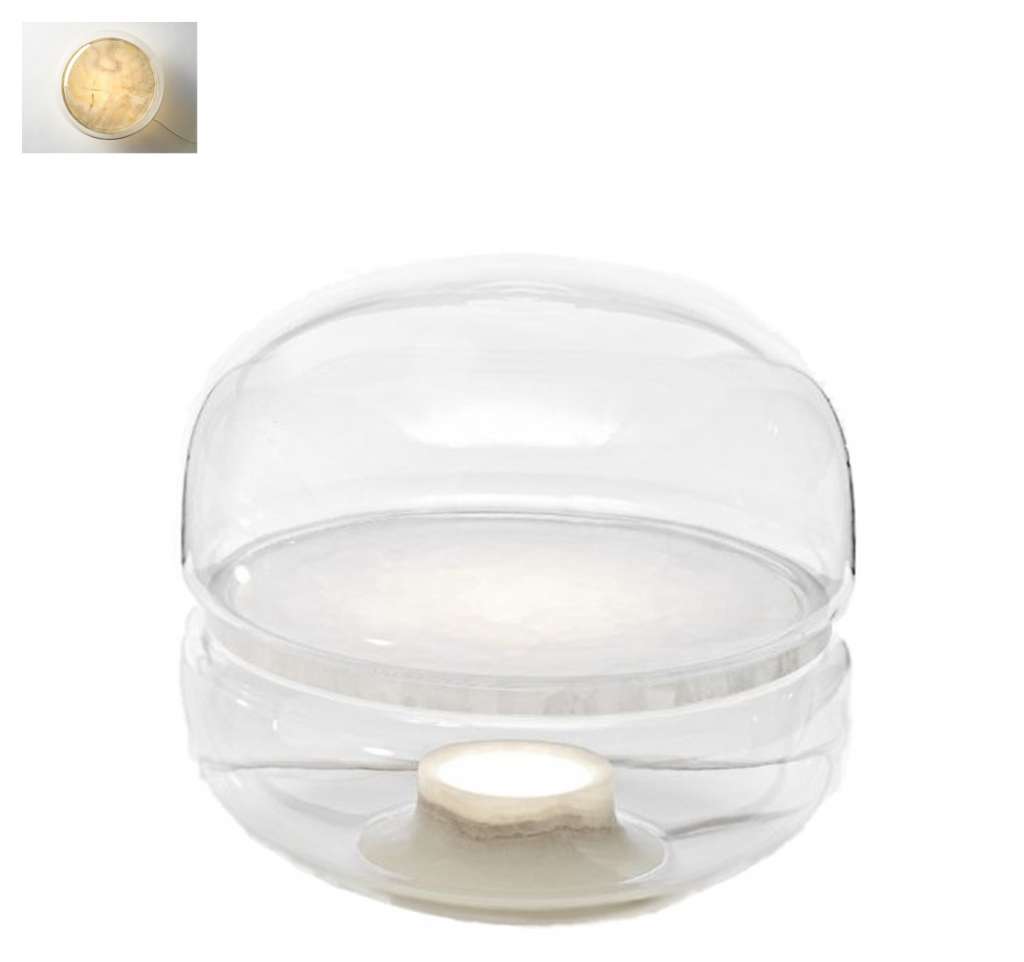 Brokis - Macaron Tischleuchte - M - Klarglas - indoor