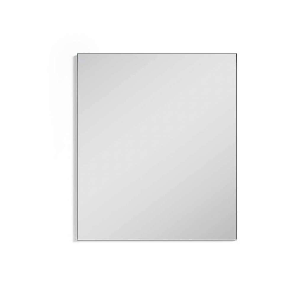 Schlichter Flurspiegel 70 cm hoch - 60 cm breit die Wandmontage