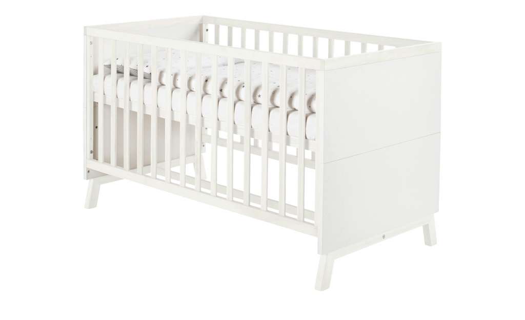 Kinderbett  Venice Fishbone White ¦ holzfarben ¦ Maße (cm): B: 77 H: 86 Baby > Babymöbel > Babybetten - Höffner