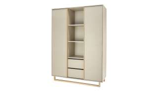 Kleiderschrank  Terry ¦ beige ¦ Holzwerkstoff ¦ Maße (cm): B: 134,5 H: 191 T: 53 Baby > Babymöbel > Babykleiderschränke - Höffner