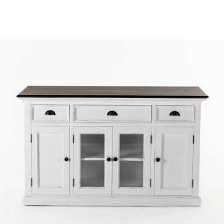 Sideboard montiert im Landhausstil 145 cm breit - 85 cm hoch