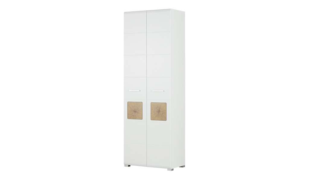 Garderobenschrank  Cortina ¦ weiß ¦ Maße (cm): B: 70 H: 203 T: 40 Schränke > Dielenschränke - Höffner