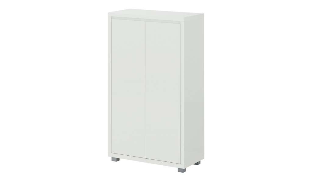 Schuhschrank  Campione ¦ weiß ¦ Maße (cm): B: 70 H: 120 T: 34 Garderoben & Kleiderstangen > Schuhschränke - Höffner