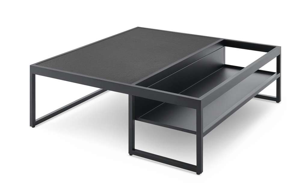 Couchtisch ¦ schwarz ¦ Maße (cm): B: 90 H: 30 Tische > Couchtische > Couchtisch Massivholz - Höffner