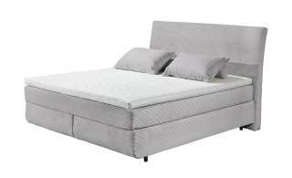 Boxspringbett  Kent ¦ grau ¦ Maße (cm): B: 185 H: 126 Betten > Boxspringbetten > Boxspringbetten 180x200 - Höffner