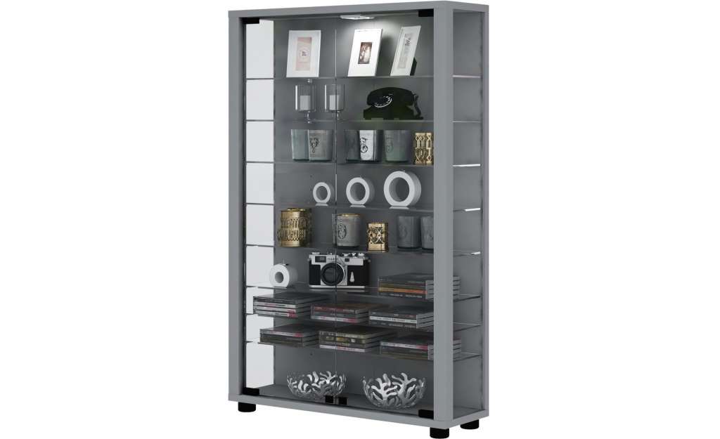 Vitrine ¦ weiß ¦ Maße (cm): B: 59 H: 90 Kommoden & Sideboards > Vitrinen - Höffner