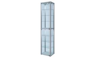 Vitrine ¦ silber ¦ Maße (cm): B: 50 H: 227 Kommoden & Sideboards > Vitrinen - Höffner