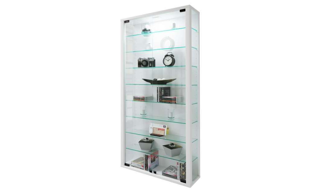 Vitrine ¦ weiß ¦ Maße (cm): B: 59 H: 113 Kommoden & Sideboards > Vitrinen - Höffner