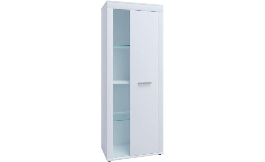 Vitrine ¦ weiß ¦ Maße (cm): B: 60 H: 159 Kommoden & Sideboards > Vitrinen - Höffner