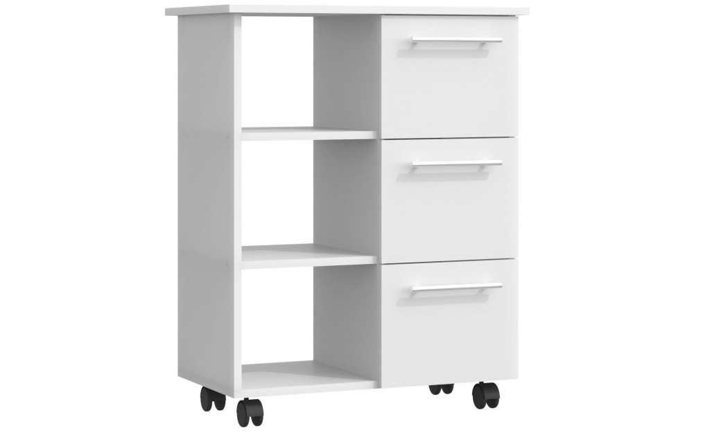 Servierwagen ¦ weiß ¦ Maße (cm): B: 68 H: 85 Tische > Servierwagen - Höffner