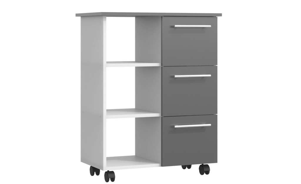 Servierwagen ¦ grau ¦ Maße (cm): B: 68 H: 85 Tische > Servierwagen - Höffner