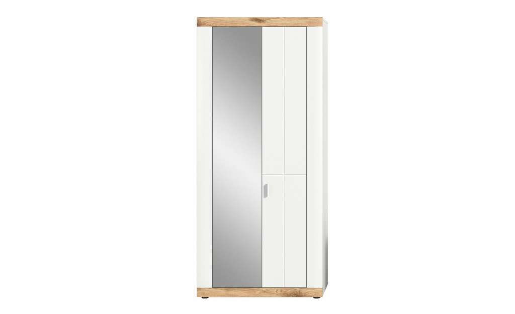 Garderobenschrank ¦ weiß ¦ Maße (cm): B: 77 H: 193 T: 37 Schränke > Dielenschränke - Höffner