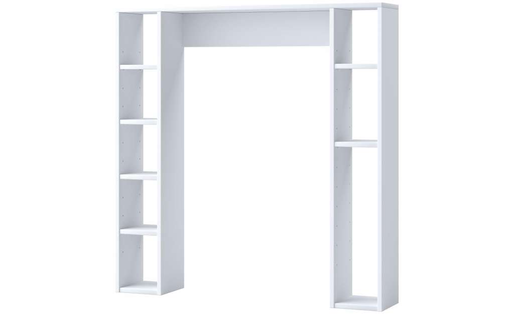 Standregal ¦ weiß ¦ Maße (cm): B: 98 H: 100 Regale > Bücherregale - Höffner