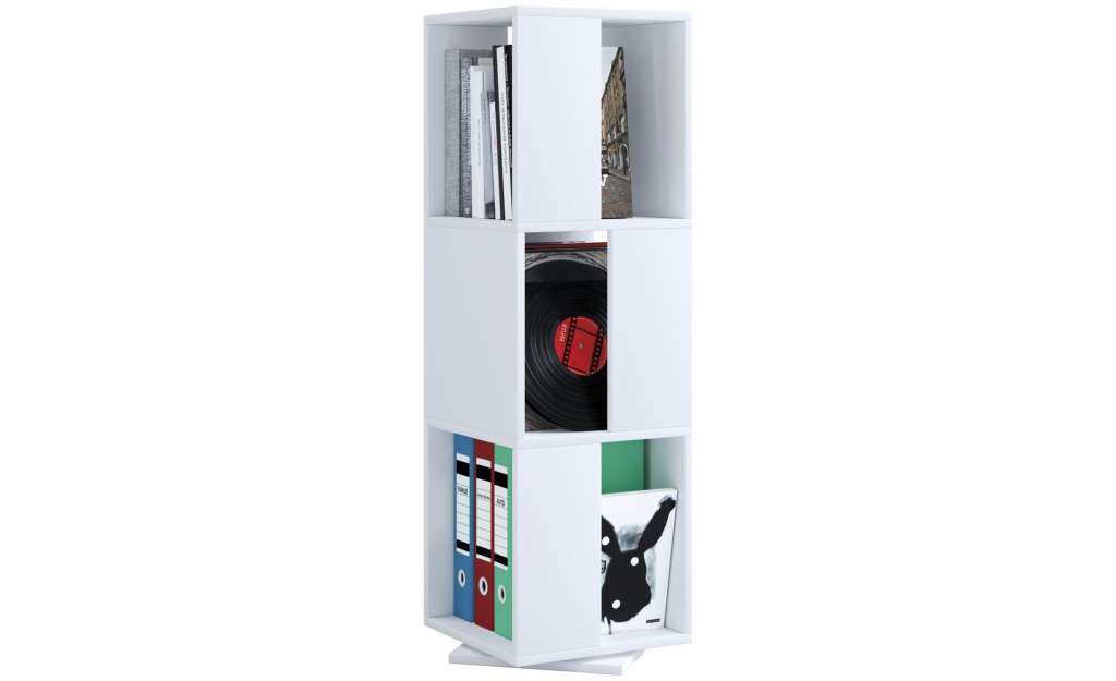 Standregal ¦ weiß ¦ Maße (cm): B: 34 H: 109 Regale > Büroregale - Höffner