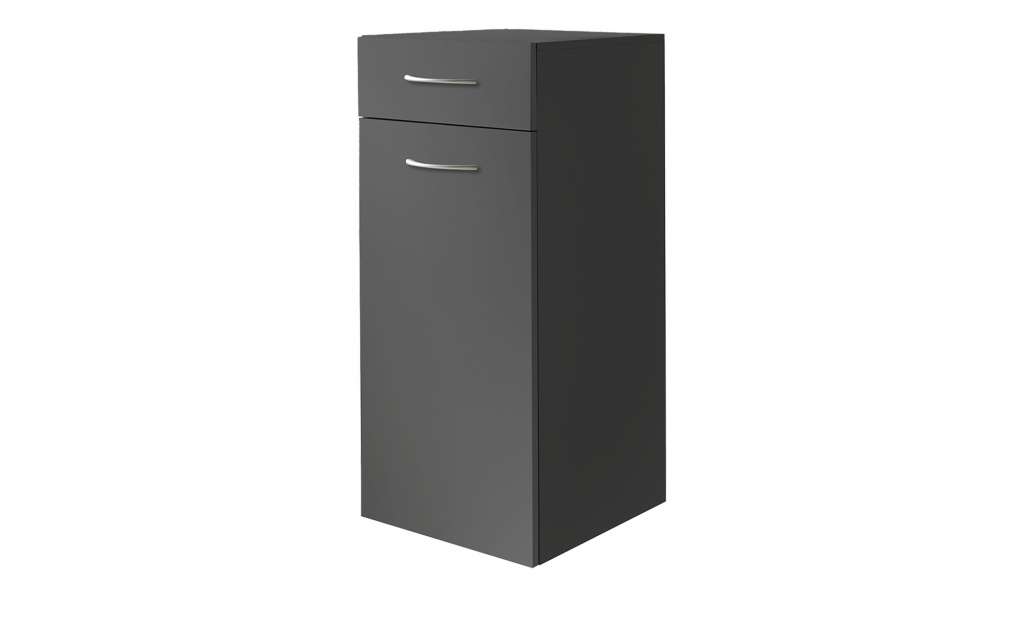 Kommode mit Wäschebox  Multiraumkonzept ¦ grau ¦ Maße (cm): B: 40 H: 98 T: 40 Kommoden & Sideboards > Kommoden - Höffner