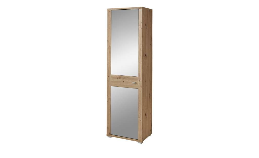 Garderobenschrank  Padenghe ¦ holzfarben ¦ Maße (cm): B: 58 H: 193 T: 38 Schränke > Dielenschränke - Höffner